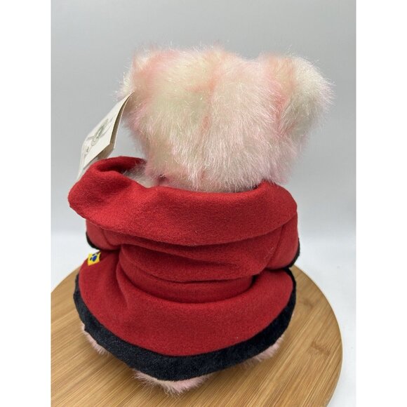 Hopeful Wishes Teddy Build a Bear Breast Cancer Retired with Pink Pin 1997 - Picture 4 of 13